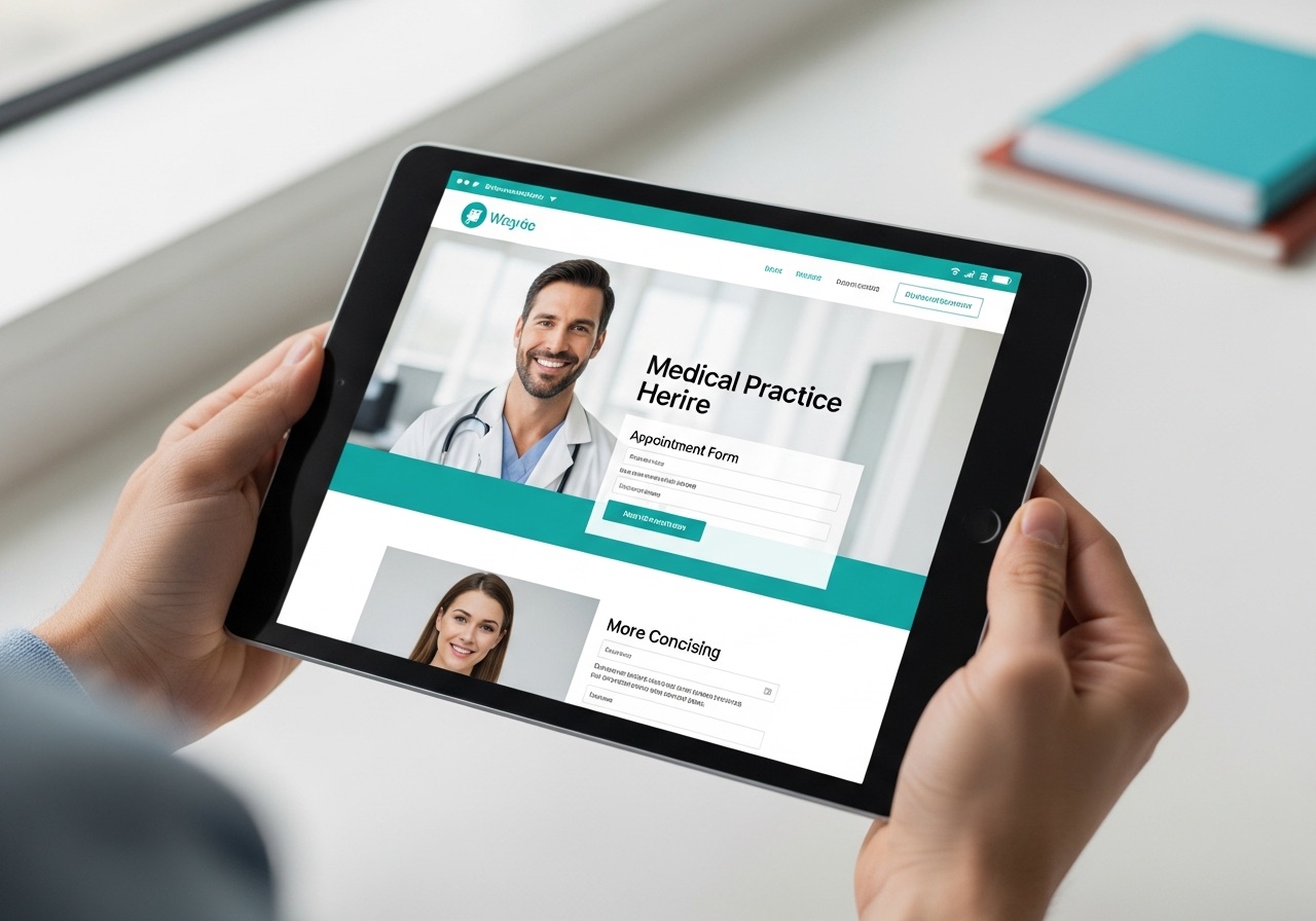 Medical website case study